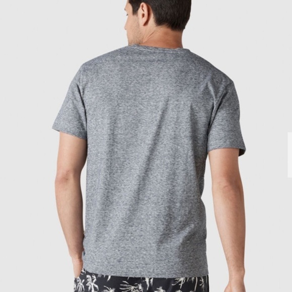 Men’s Rodd and Gunn Frankleigh Pass T-Shirt size large dark grey white heathered - Picture 10 of 11